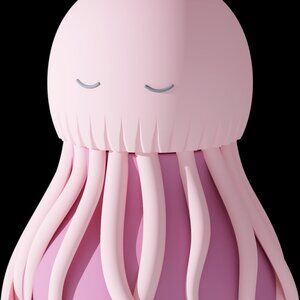 Bestie NEW Water Bottle JELLYFISH 16oz Pink Hydration 24 hr insulated stainless